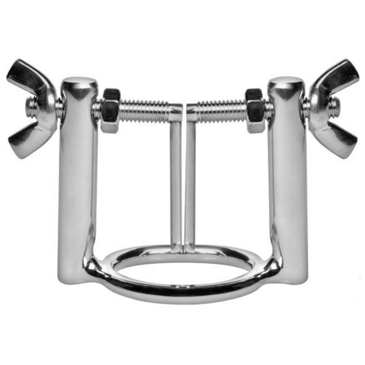 METAL HARD - GLAND RING MADE OF METAL WITH URETHRAL DILATOR PRESS