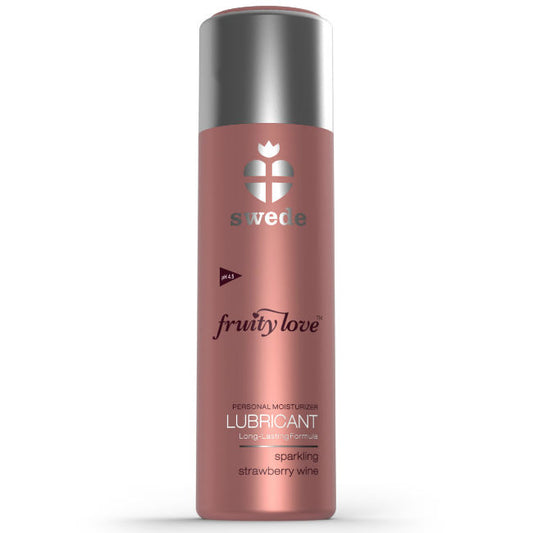 SWEDE - FRUITY LOVE LUBRICANT STRAWBERRY SPARKLING WINE 50 ML