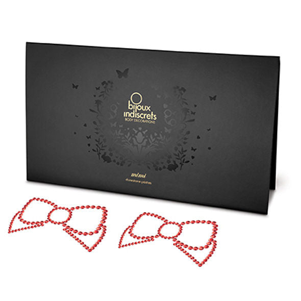 BIJOUX - MIMI BOW ROTE NIPPELCOVER