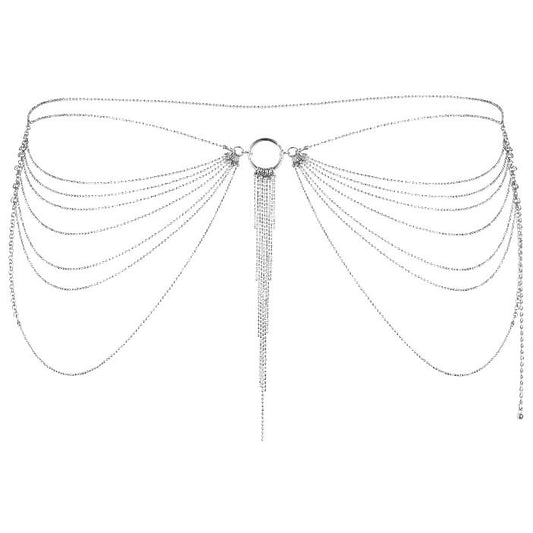BIJOUX - MAGNIFIQUE METAL CHAIN JEWELRY FOR SILVER WAIST