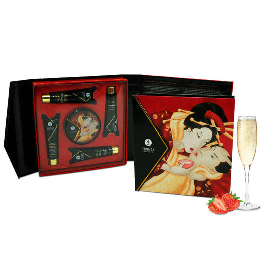 SHUNGA - KIT SECRETO GEISHA DE FRESA Y CAVA