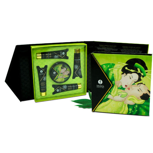 SHUNGA - JUEGO DE TÉ VERDE ORGÁNICO SECRET GEISHA