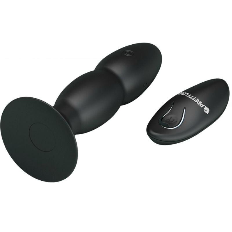 PLUG VIBRATOR UND ROTATION - MIT FERNBEDIENUNG