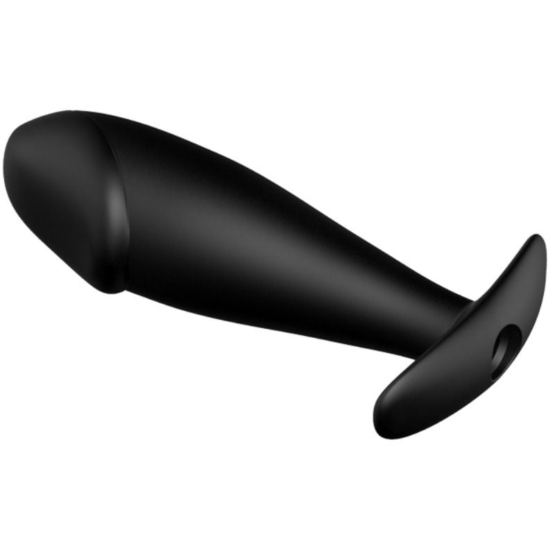 SILIKON ANAL PLUG PENIS FORM UND 12 VIBRATIONSMODI