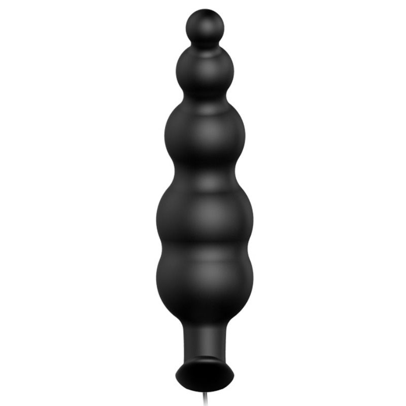 ANALPLUG AUS SILIKON EXTRA STIMULATION UND 12 VIBRATIONSMODI