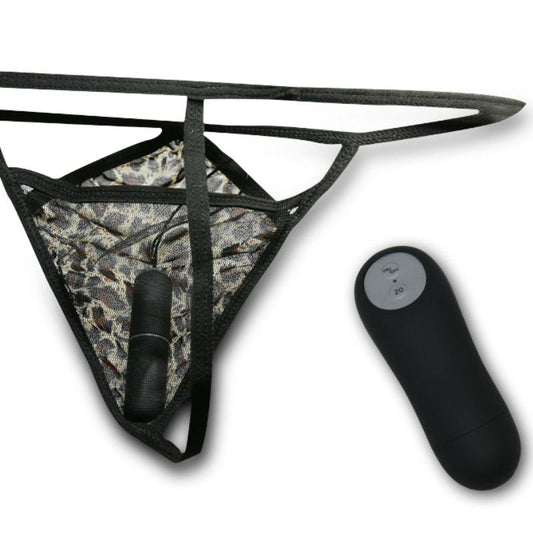 BAILE - THONG WITH VIBRATING BALL AND CONTROL