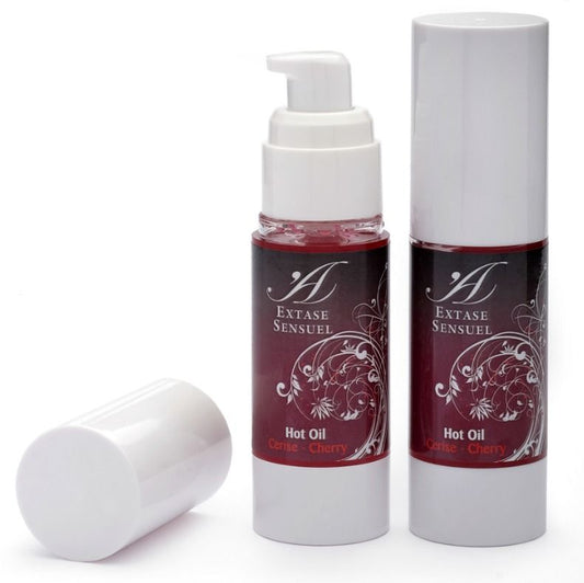 EXTASE SENSUAL - ACEITE ESTIMULANTE DE CALOR DE CEREZA 30 ML