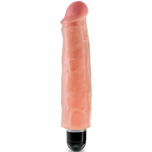 KING COCK - VIBRADOR REALISTA RÍGIDO 17.8 CM NATURAL