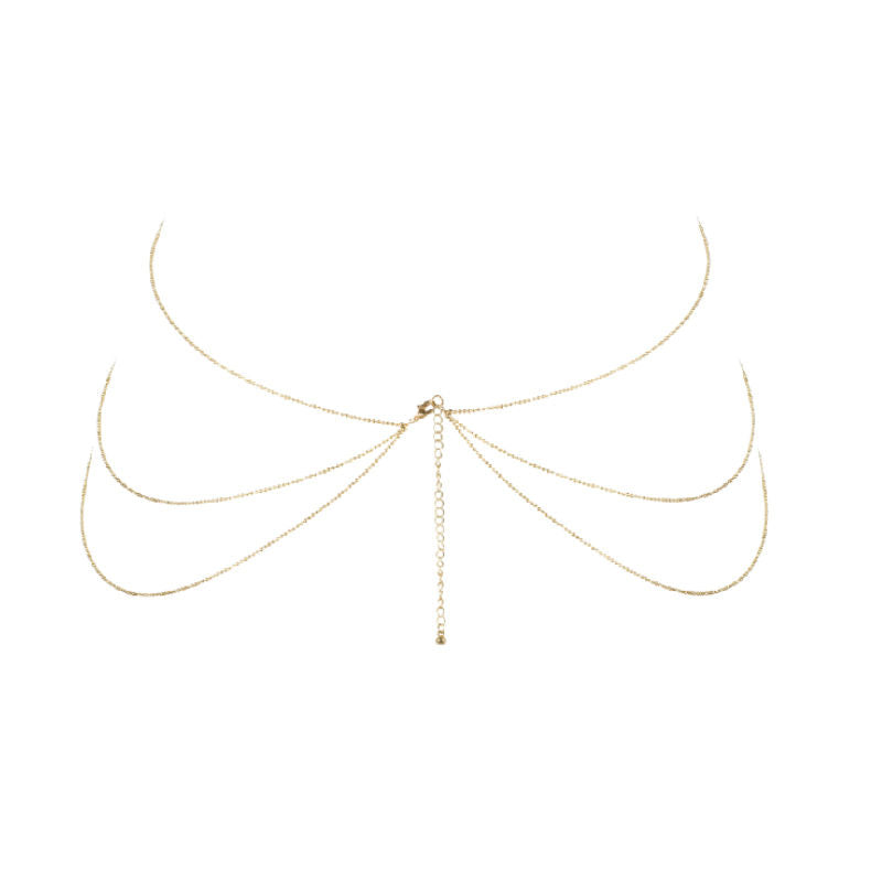 BIJOUX - MAGNIFIQUE METALLKETTEN FÜR DEN KÖRPER 8 GOLD