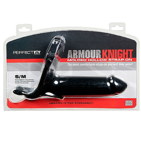 MARCA DE AJUSTE PERFECTO - CINTURÓN ARMOR KNIGHT S/M NEGRO