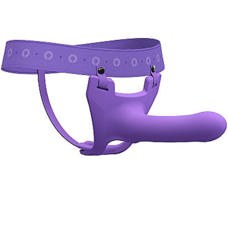 PERFECT FIT BRAND - ZORO STRAP ON 5.5 W BELT VIOLET