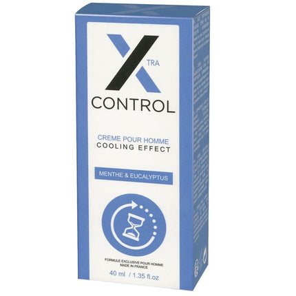 RUF - X CONTROL CREMA EFECTO RESFRIADO PARA HOMBRE 40 ML