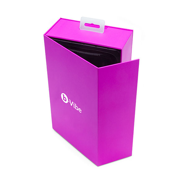 B-VIBE - PLUG ANAL PARA NOVATOS CON CONTROL REMOTO FUCSIA