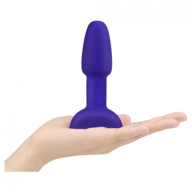 B-VIBE - PLUG ANAL RIMMING CON CONTROL REMOTO PETITE LILA