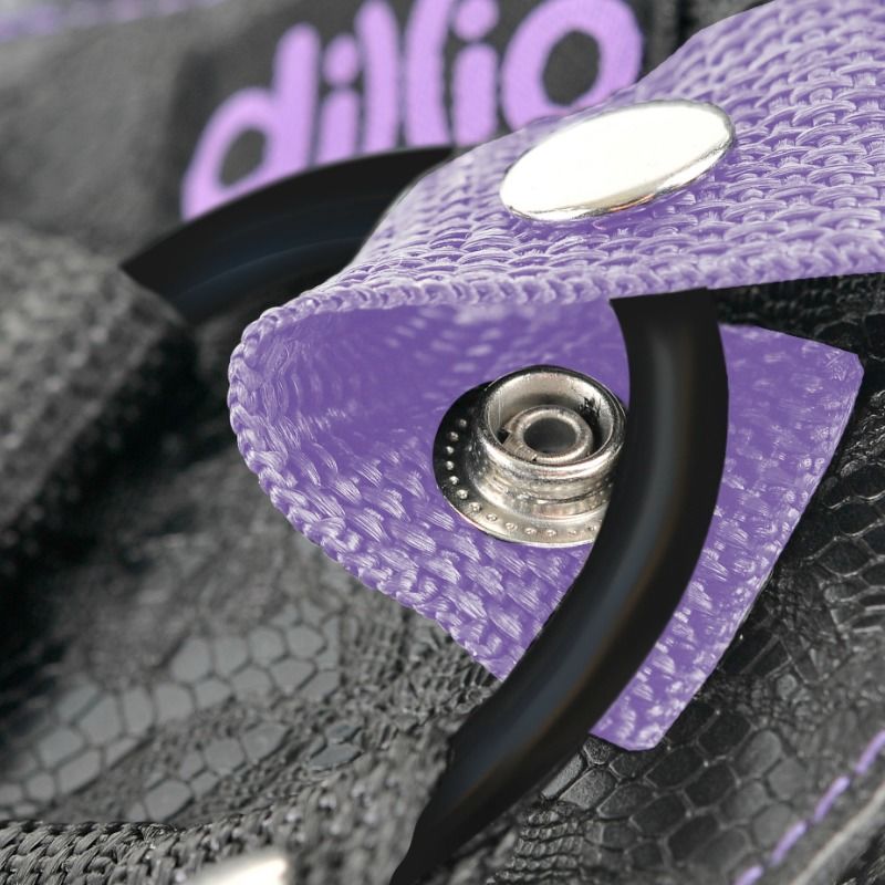 DILLIO - 7 ZOLL STRAP-ON SUSPENDER HARNESS SET