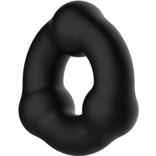 CRAZY BULL - SUPER SOFT SILICONE RING WITH BONE