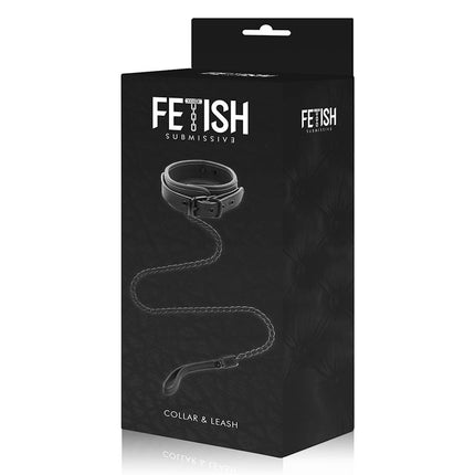 FETISH SUBMISSIVE - CHAIN NECKLACE WITH NOPRENE LINING