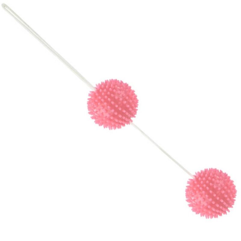 BAILE - ROSA STRUKTURIERTE BÄLLE 3.6 CM. EIN TIEFES VERGNÜGEN