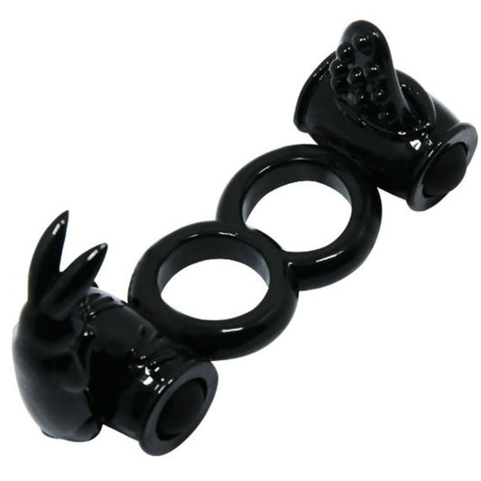 BAILE - ANILLO DULCE DOBLE ANILLO CON DOBLE LIEBRES