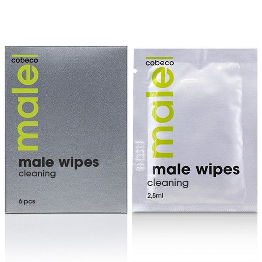 COBECO - TOALLITAS DESMAQUILLANTES PARA HOMBRES 6 X 2.5 ML