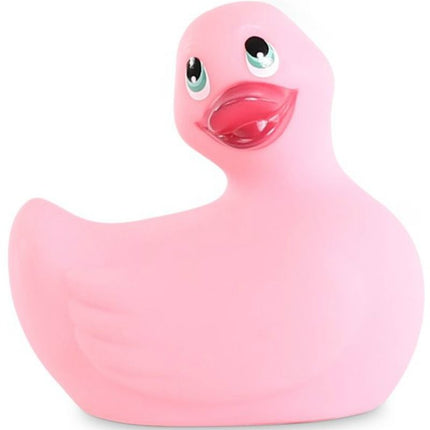 BIG TEASE TOYS - PATO VIBRADOR CLÁSICO I RUB MY DUCKIE ROSA