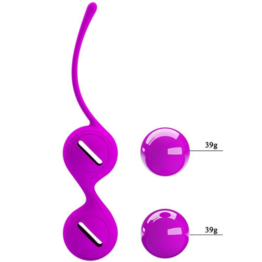 PRETTY LOVE - ORGASMIC BALLS KEGEL TENSIONING I LILAC