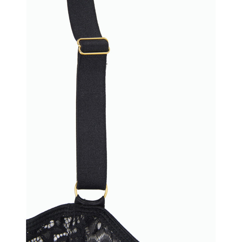 SUBBLIME - CORSET CORSET AND BELT BLACK S / M