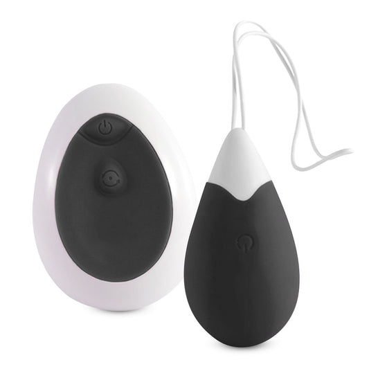 INTENSE - JAN VIBRATING EGG WITH REMOTE CONTROL BLACK
