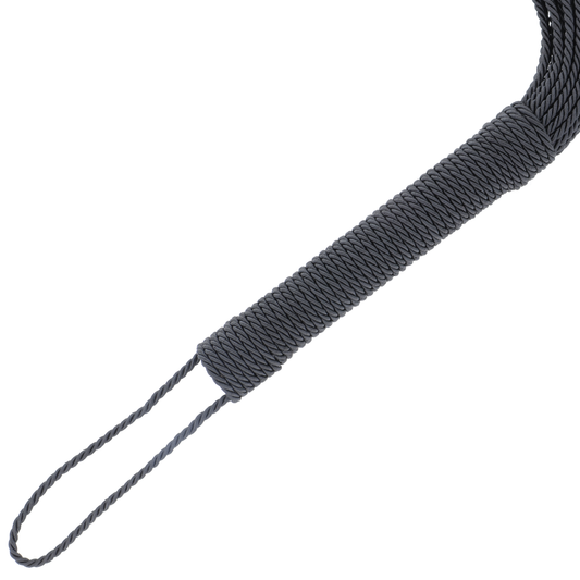 OSCURIDAD - LÁTIGO DE BONDAGE NEGRO 50CM