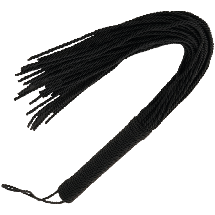 DARKNESS - SCHWARZE BONDAGE-PEITSCHE 50CM