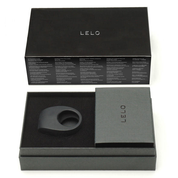 LELO - GATE II ANILLO VIBRADOR NEGRO