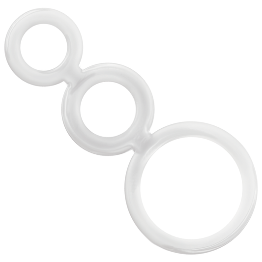ADDICTED TOYS - RING SET FOR PENIS TRANSPARENT