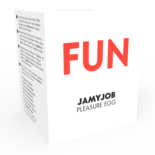 JAMYJOB - EGG MASTURBATOR RED EDITION DISCRETE