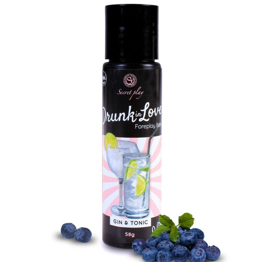 SECRETPLAY - DRUNK IN LOVE GIN & TONIC LUBRICANT 60 ML