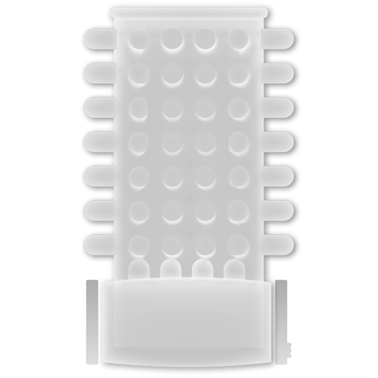CASUAL LOVE - ANILLO VIBRADOR TRANSPARENTE CON FUNDA PARA EL PENE