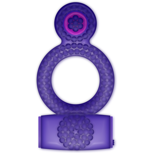 AMOR CASUAL - ANILLO DOBLE PLACER ANILLO MORADO