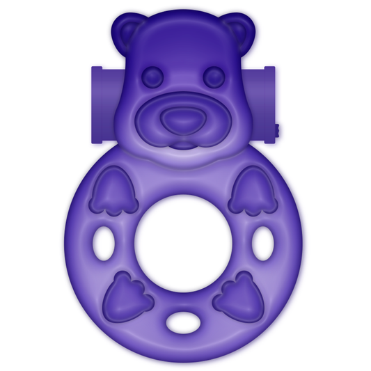CASUAL LOVE - 26 ANILLO VIBRADOR CONEJITO MORADO