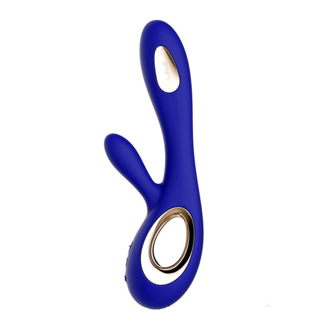 LELO - SORAYA WAVE VIBRADOR CONEJO AZUL MEDIANOCHE