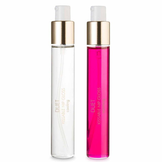 BIJOUX - PACK DUO GLOSS FOR HOT & COLD NIPPLES