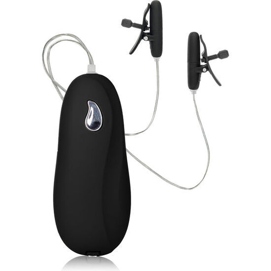 CALEXOTICS - VIBRATOR HEATED NIPPLE TEASER BLACK