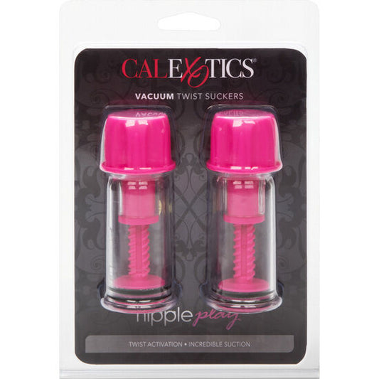 CALEXOTICS - ASPIRADORA GIRATORIA DE SUCCIÓN ROSA