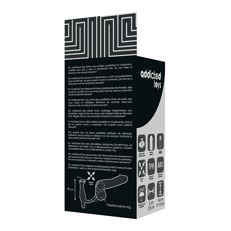 VIBRATOR PROST TICO - 10 CM