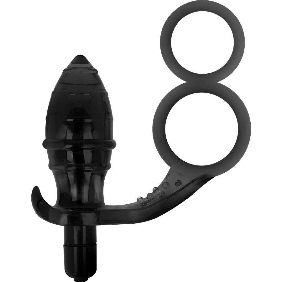 ANALPLUG MIT DOPPELTEM RING