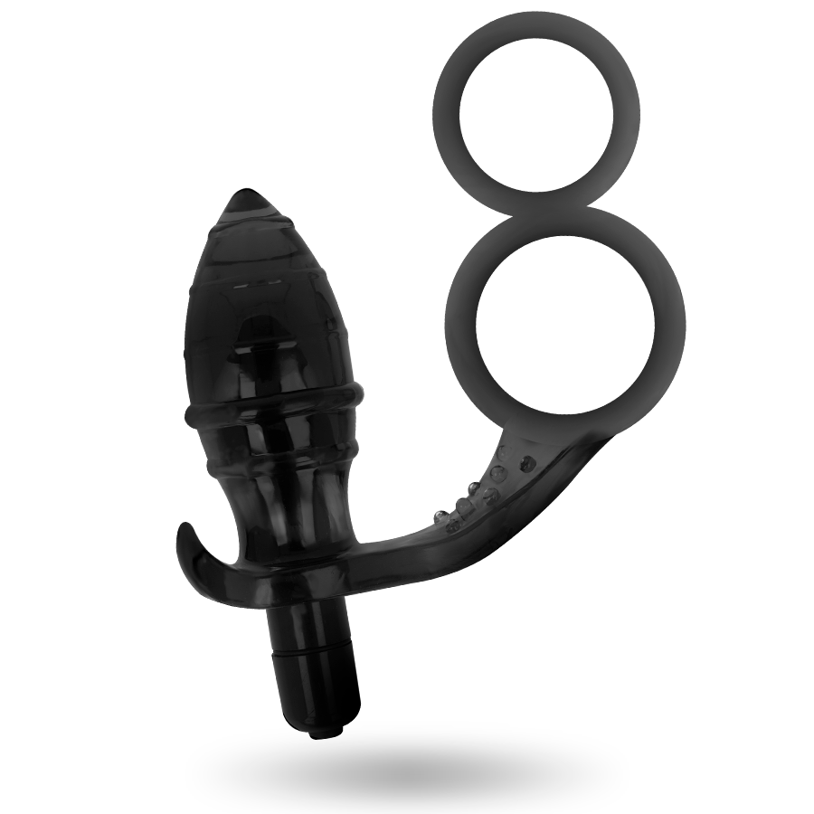 ANALPLUG MIT DOPPELTEM RING
