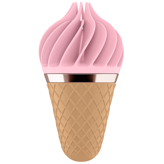 SATISFYER - SPINNATOR DULCE Y DELICIOSO MARRÓN Y ROSA