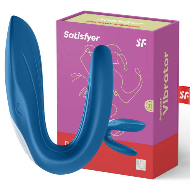SATISFYER - JUGUETE PARA PAREJAS VIBRADOR BALLENA ESTIMULA A AMBOS PAREJAS EDICIÓN 2020