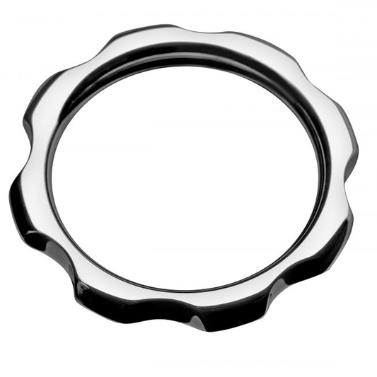 METAL HARD - ANILLO TORQUE DE METAL PARA PENE Y TESTÍCULOS 50 MM