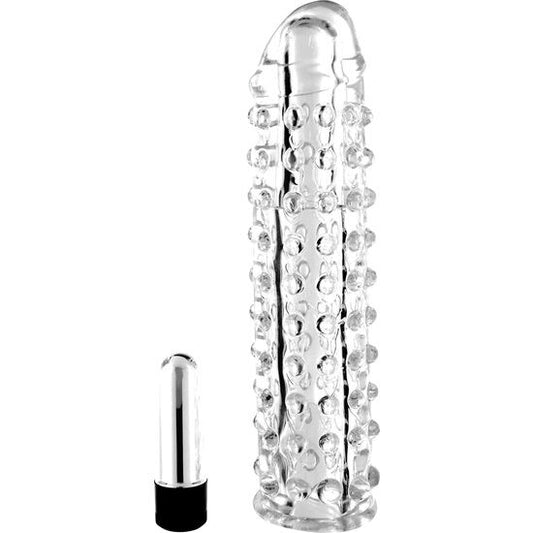 SIETE CREACIONES - FUNDAS PARA EL PENE CON VIBRACIÓN TRANSPARENTE
