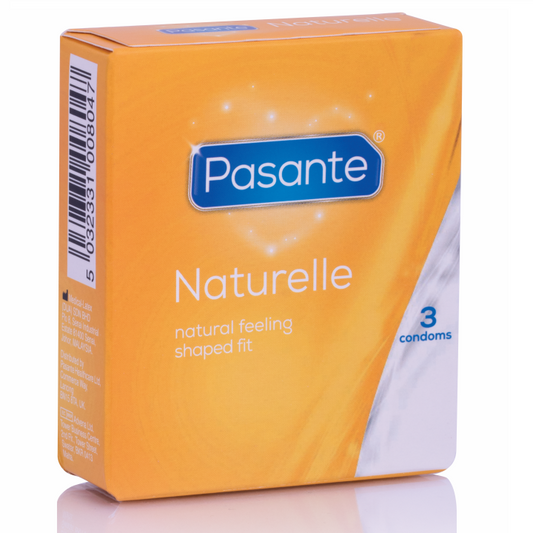 PASANTE - CONDÓN NATURAL PACK DE 3