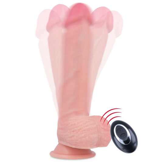 ROCKARMY - VIBRADOR DE SILICONA LÍQUIDA CONTROL REMOTO PREMIUM APACHE 20.5 CM -O- 4.62 CM